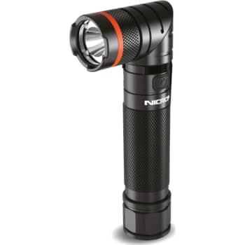 NICRON Twist-L lygte, genopladelig, 1000 lumen og UV-lys