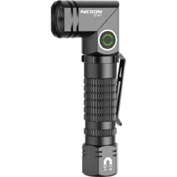 NICRON Mini Twist-L lygte, genopladelig, 700 lumen