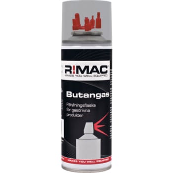 Gasdåse 200 Ml.      Butangas
