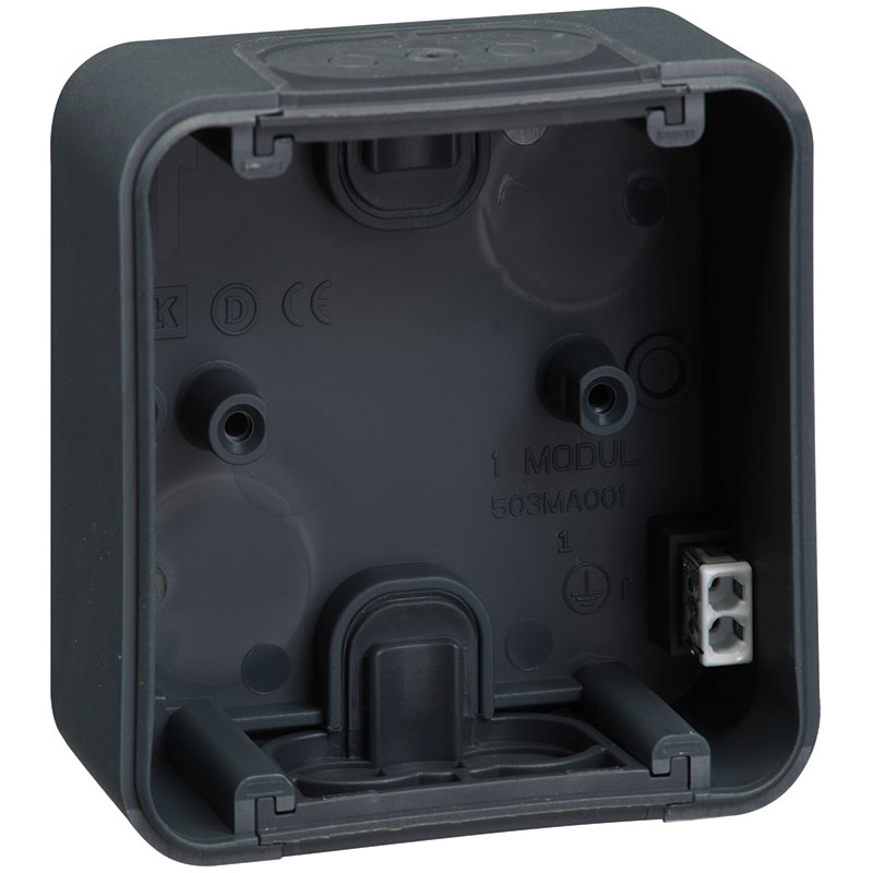 LK Opus 74 underlag 1 modul - antracit