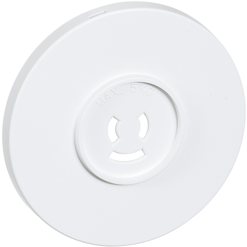 Fuga Afdækning lampestikkontakt Ø 80 hvid