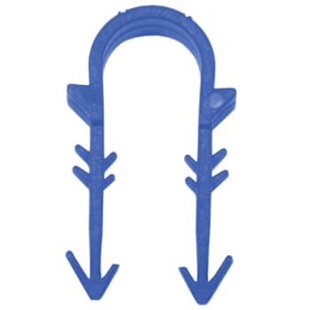 Ø 20 mm Plast krampe rørclips længde 60 mm