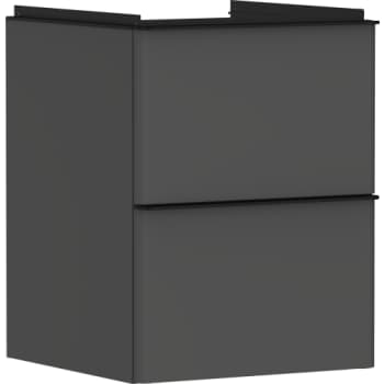HANSGROHE Xelu Q vaskeskab mat diamantgrå 480X475mm m/ 2 skuffer