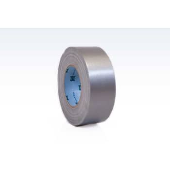 Roliba lærredstape, waterproof, sølv, 250 micron, 50 mm x 50 m