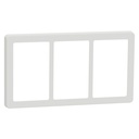 LK Fuga ramme BASE 63 3x1½m - hvid