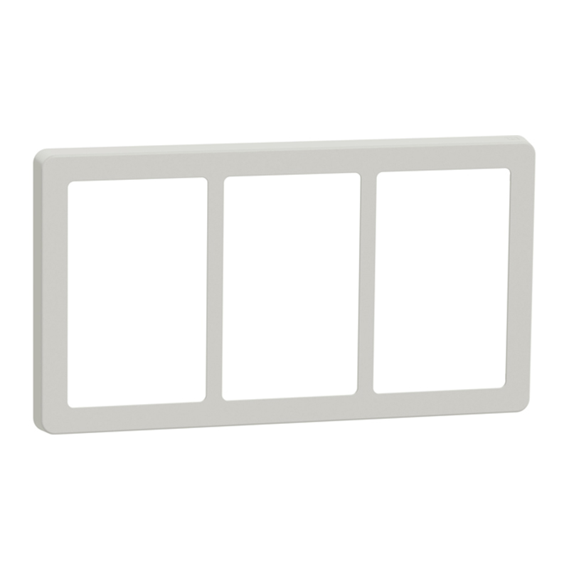 LK Fuga ramme BASE 63 3x1½m - lysegrå