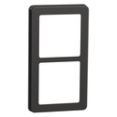 LK Fuga ramme BASE 63 2x1m - koksgrå