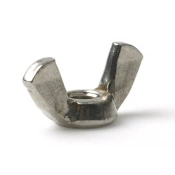 Fløjmøtrik M6, FZB, DIN 314, 100 stk.