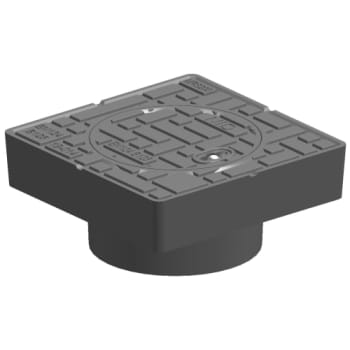 NID 200 mm karm/dæksel u/lås, firkantet, fast, 12,5 t, komposit