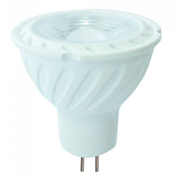 6,5W (40W) LED pære GU5,3 3000K 450Lm 38° 12V DC