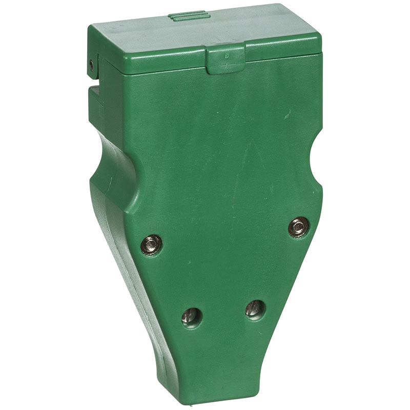 Forlængerled 3P+N+J ekstra forstærket - grøn