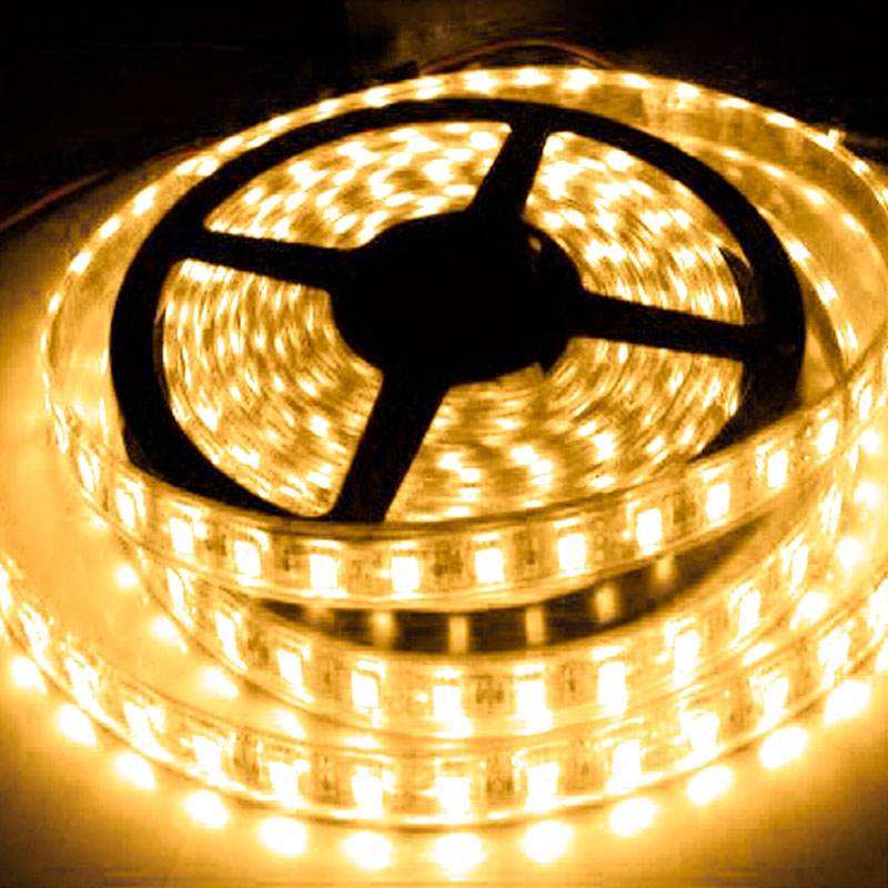 3,6W/M LED bånd, 3000K, 5 meter - 12V Varm hvid
