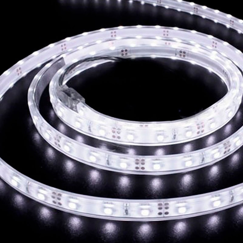 10,8W/m LED bånd 4500K, Dags hvid, 5 meter, 12V