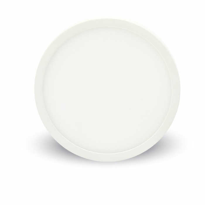 18W LED Panel lampe. 4000K - Rund