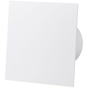 dRim ventilator m. kugleleje og bevægelsessensor hvid front