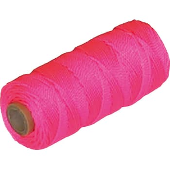 Murersnor, fluorescerende pink, 0,75 mm - 76 m