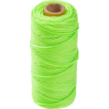 Murersnor, fluorescerende grøn, 0,75 mm - 76 m