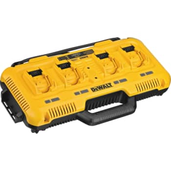 DEWALT 4-port lader DCB104-QW til 18- 54- og 12-V-batterier