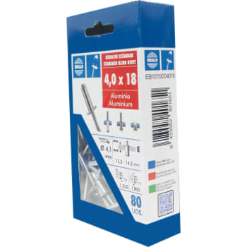 Nitte 4,0 x 18 mm, 80 stk.