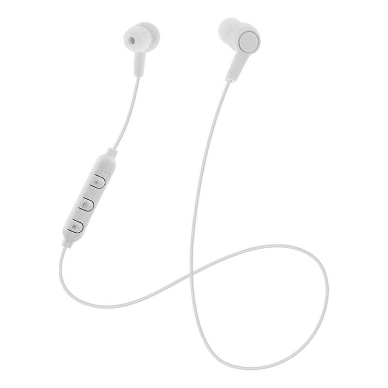 Bluetooth headset, bløde eartips, mediekontrol