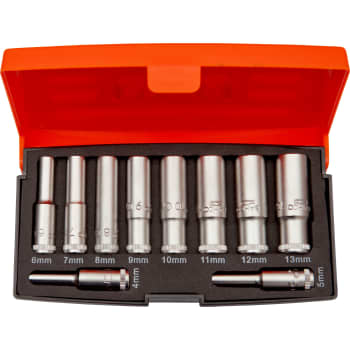 TOPPESÆT 1/4" LANGE TOPPE 4-13 MM
