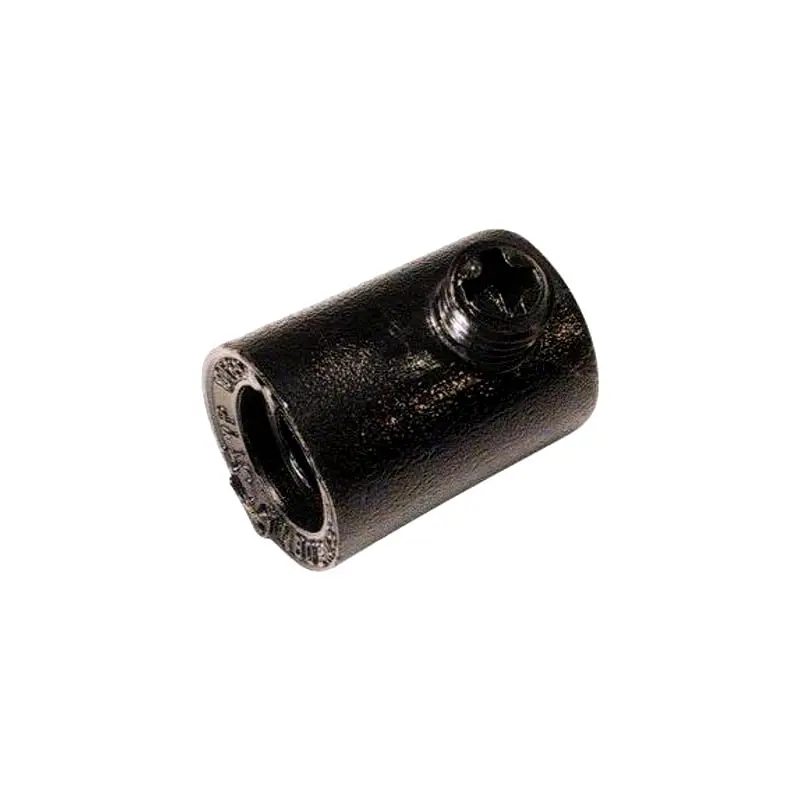 Pinolaflastning med 10mm indvendig gevind sort