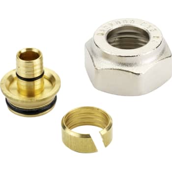 Klemringsfitting 3/4" x 15 mm Pex