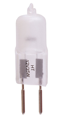 Halogenpære 35W 12V GY6,35 Mat