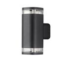 Design væglampe 2XGU10 Mørk antisitgrå