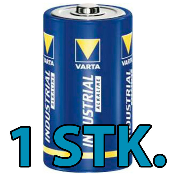 Alkaline batteri D LR20-20 - 1 stk.