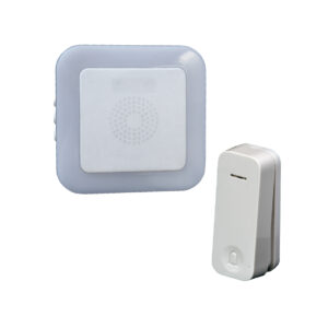 TREND PREMIUM BLUU1 trådløs dørklokke – hvid – batteri