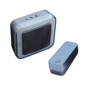 TREND PREMIUM BLUU1 trådløs dørklokke – koksgrå – batteri