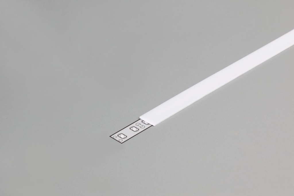 DIOFLEX Afdækning A opal f/alu profil 1m