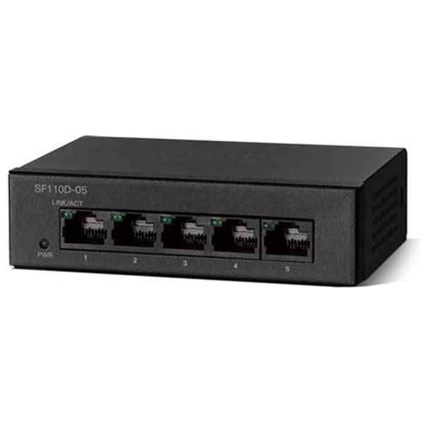 Cisco switch m. 5 porte 10/100Mbps