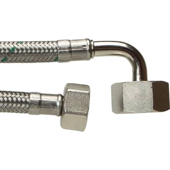 1500 mm Neo. slange 1/2" x 1/2" vinkelløbende trådflet