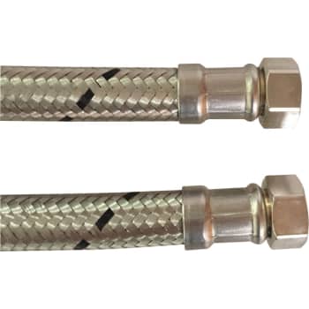 Neoflex silikone rustfri flet DN20 3/4" l x 3/4" l 1000 mm