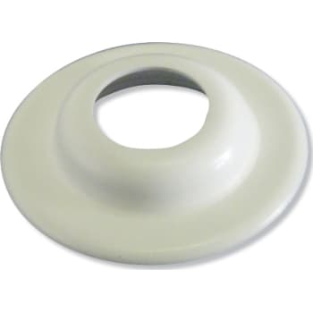 1/4" Plastbøsningskrave hvid