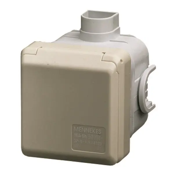 CEE stikdåse indbygning 5 polet 16A 400V IP44