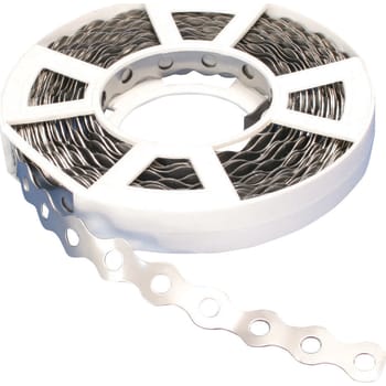 17 x 0,7 mm galvaniseret patentbånd, 10 m