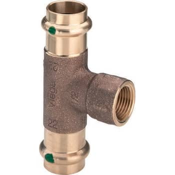 22 x 1/2" x 22 mm Tee Sanpress