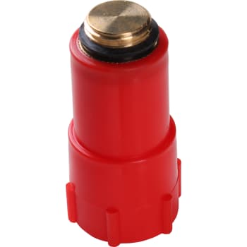 1/2" RG prøvestop rød