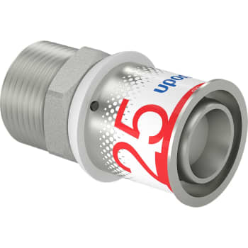 Uponor S-Press kobling m/nippel 25-R3/4"MT