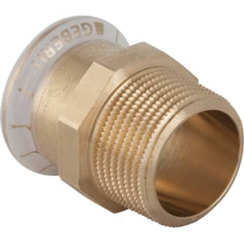 22 mm x 3/4" Overgang CU muffe/nippel Mapress