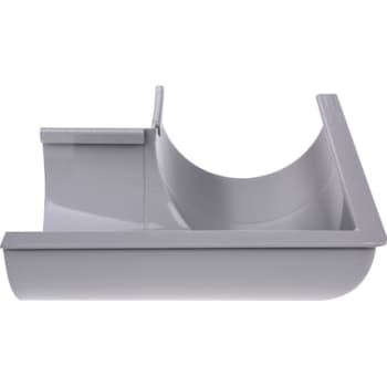 12" x 90° Gering udvendig grå Plastmo