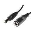 DC Forlængerkabel - 50 cm, 5V-48V, sort