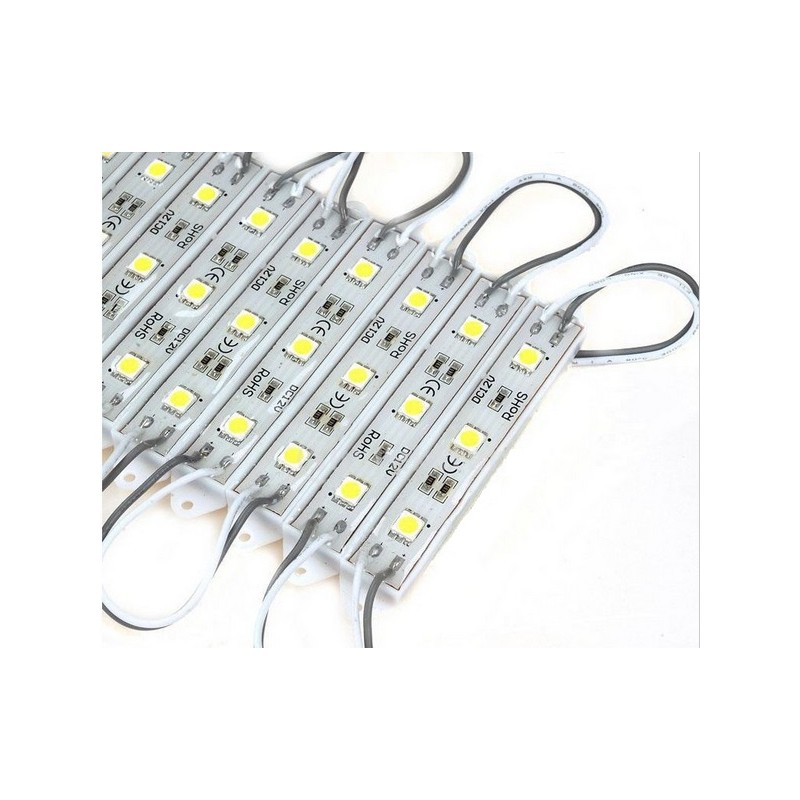 Vandtæt LED modul - 0,9W, 6000K, IP67, Perfekt til skilte og special løsninger