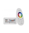 RGB controller med fjernbetjening - 12V / 24V, RF trådløs, 220W
