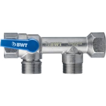 BWT Multiblok 3/4" Ventil med indbygget bypass, kontraventiler 