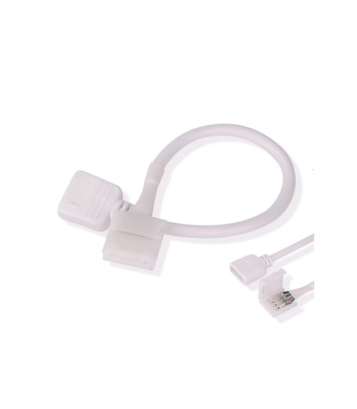 RGB+WW LED strip samler - Med pins, 12V / 24V