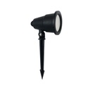 Havespyd 5W med pære sort